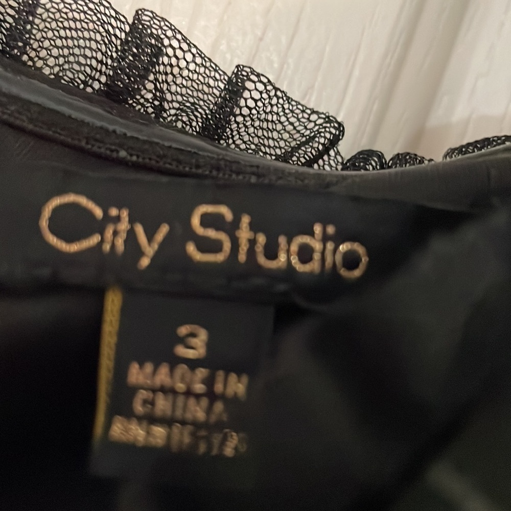 City Studio long black formal dress - Picture 5 of 5